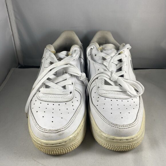Nike Shoes Youth Air Force 1 Low LE Triple White AF1 Sneakers DH2920-111 Size 7Y - Picture 3 of 9